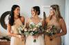 Bride and Bridesmaids St Ives wedding.